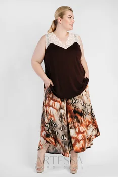Pants-pantaloons women artessa, with elastic band, C pockets knitwear. 
Pants-pantaloons women artessa, with elastic band, C pockets knitwear.
