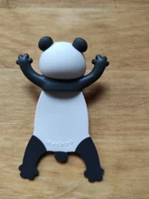 Marcapáginas con dibujos de Panda y Shiba Inu, Material de PVC, en estéreo 3D, Material escolar, Material de papelería, 1 unidad