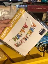 Cocomelon-Bandera de cumpleaños para niños, decoración de fiesta, accesorios de fotografía