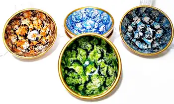 Ceramic Kitchen Bowl Marble Patterned Black Tile Bowl Home Decoration Handmade Sauce Snack Bowl Decoration Bowl 3 and 5 Pieces
Ceramic Kitchen Bowl Marble Patterned Black Tile Bowl Home Decoration Handmade Sauce Snack Bowl Decoration Bowl 3 and 5 Pieces