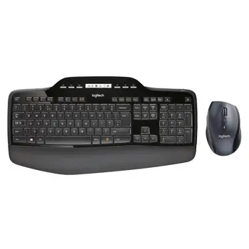 Logitech MK710 RF Wireless keyboard QWERTY US International Black 
Logitech MK710 RF Wireless keyboard QWERTY US International Black