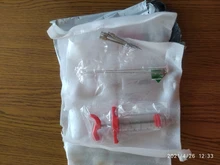 Juego de agujas de acero inoxidable de grado alimenticio, conjunto de jeringuilla para especias, carne de barbacoa, inyector de sabores, salsa, Adobo, accesorio de jeringuilla