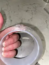 Cinta nano transparente sin marcado, cinta de doble cara, cinta impermeable reutilizable, pegatina de baño, cinta de pegamento mágica doble