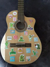 10/30/50 Uds Kermit Forg de dibujos animados pegatinas para el coche equipaje bicicleta de teléfono para motocicleta portátil teléfono nevera guitarra Cool divertido parodia