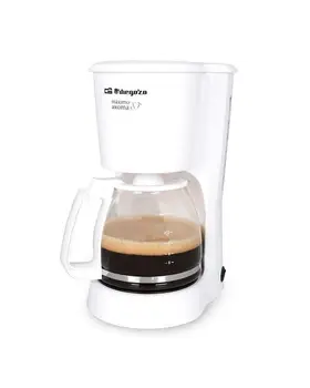 Drip coffee ORBEGOZO CG 4023 B-800W-capacity 15 cups-glass jug-keeps hot coffee 30 minutes
Drip coffee ORBEGOZO CG 4023 B-800W-capacity 15 cups-glass jug-keeps hot coffee 30 minutes