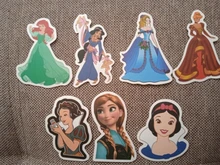 50 Uds de dibujos animados de Disney pegatinas de anime Marvel congelados juguetes de Mickey historia Winnie el Pooh impermeable portátil monopatín pegatinas niños juguete