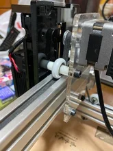 Soporte de ajuste de enfoque láser elevable, arriba y abajo, para máquina de grabado láser 2-Aixs CNC, soporte de ajuste 6550 5040