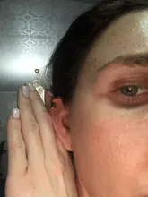 HUANZHI-pendientes de Metal con clip para hueso del oído para mujer, aretes sin Piercing, Color dorado/plateado, joyería de fiesta para niña 2020