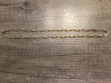 Collar de acero inoxidable Hip Hop para hombre y mujer, joyería de moda