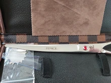 Fenice 7,0 /7,5/8,0 curva tijeras para perros profesional perro de pelo de gato cizalla de cortar a curva tijeras