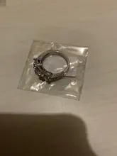 Anillos de Compromiso de boda para mujer, joyería femenina de Color plateado con piedra de circonia, joyería de adhesión estética R014