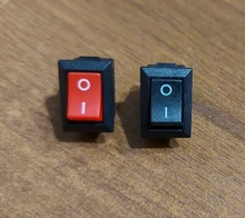 Snap-In Rocker-Switch Dash-Dashboard SPST MINI Kcd11 10pcs 3A Copper 2PIN Car G130 3A/250V