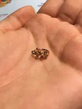 Pendiente de Clip de hoja de oro para mujer, sin Piercing, Puck Rock, Vintage, cristal, joyería