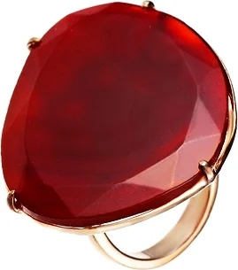 Jay VI ring with Agate made of silver with gilding
Jay VI ring with Agate made of silver with gilding