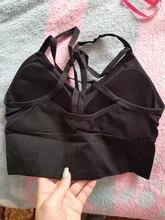 Sujetador deportivo transpirable antisudor para mujer, Top de Fitness, sostén sin costuras para Yoga, Top corto a prueba de golpes, Sujetador deportivo de realce, Top de entrenamiento para gimnasio