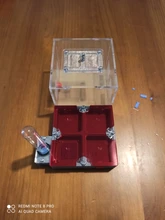 Granja de hormigas de gran tamaño, nido plano con tubos de prueba y visera solar, matriz de impresión 3D, suministros de insectos