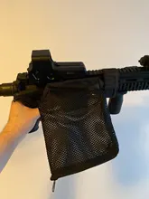 Armiyo-Bala de Rifle táctico, Cartucho de pistola, trampa de malla, carcasa de munición, envoltura de reciclaje, bolsa con cremallera