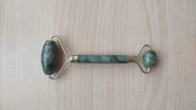 Rodillo para masaje Facial de Jade Natural, rascador para SPA, piedra de Jade, para cuerpo, piel, adelgazamiento, estiramiento del cuello, herramientas de cuidado de la salud, gua sha