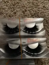 Pestañas de visón 3D, 20/50/100 pares, 100% libres de crueldad, hechas a mano, maquillaje para pestañas falsas naturales reutilizables