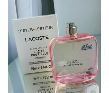 

TESTER LACOSTE L 12 POUR ELLE SPARKLİNG EDT 90 ML