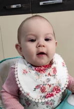 Toalla de Saliva bonita para recién nacidos, Baberos de algodón, Bandana, pañuelo, 1 unidad