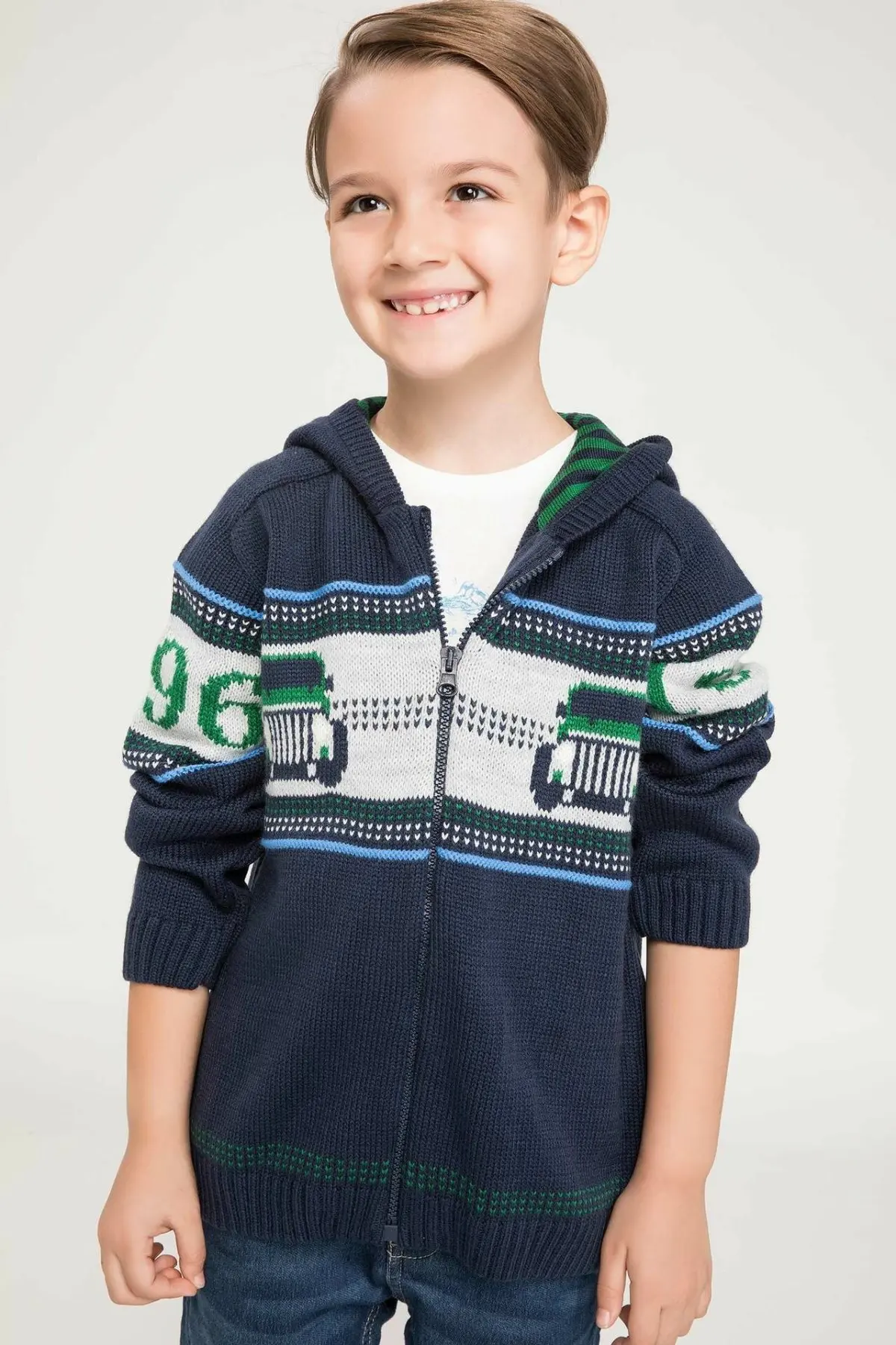 DeFacto Fashion Boy Cute Pattern Cardigan Autumn Kids Hooded Casual Loose Coats Boys Comfort Sportwear New - I9645A618AU
DeFacto Fashion Boy Cute Pattern Cardigan Autumn Kids Hooded Casual Loose Coats Boys Comfort Sportwear New - I9645A618AU