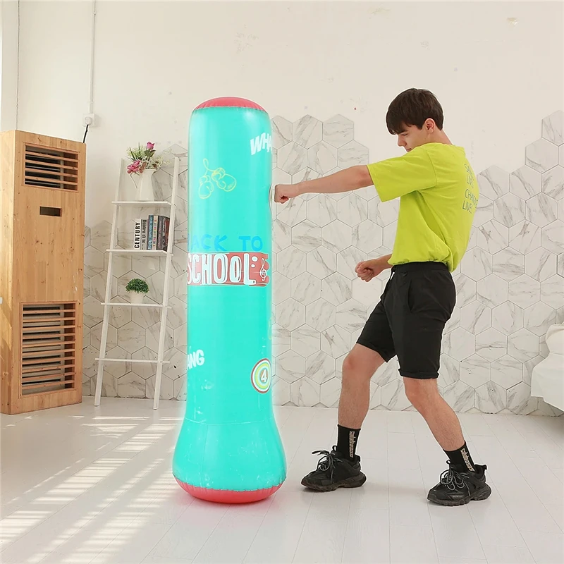 Generic 120/150/160cm PVC Inflatable Free Standing Boxing Punching Bag