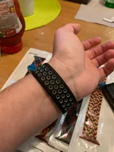 Solo bucle para reloj Apple Watch banda 44mm 40mm, 42mm, 38mm transpirable elástico de la correa banda pulsera de silicona iWatch Serie 3 4 5 SE 6 Correa