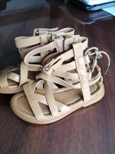 Hot sell verano moda botas romanas alto-top ni?as sandalias ni?os gladiador Sandalias Niño niñas alta calidad zapatos