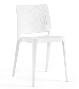 Chair JOHN, stackable, polypropylene White * 
Chair JOHN, stackable, polypropylene White *