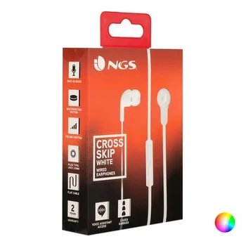 In ear headphones NGS Cross Kip (1,2 m) 
In ear headphones NGS Cross Kip (1,2 m)
