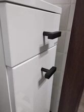 RUNBAZEF-tiradores para armario, manijas cuadradas modernas en T para cocina, baño, armario, cajón, Hardware