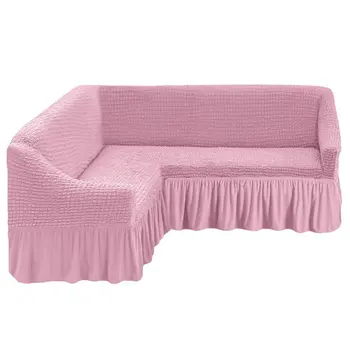 Cover for corner sofa, color pink 
Cover for corner sofa, color pink
