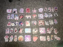 30/50 unids/pack chica conejito sexo de dibujos animados pegatinas para coches, motos de agua tazas muebles equipaje patinetas computadoras