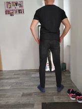 Adisputent-pantalones de chándal Sexy para hombre, vaqueros con agujeros, informales, rasgados, ajustados, para verano y otoño