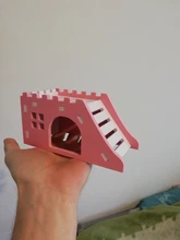 Pet-Supplies Platform Pet-Toy-House Castle Hamster Nest Pet-Hedgehog Wooden Observation