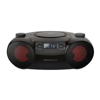 CD Radio Bluetooth MP3 Energy Sistem Boombox 6 12W Black
CD Radio Bluetooth MP3 Energy Sistem Boombox 6 12W Black