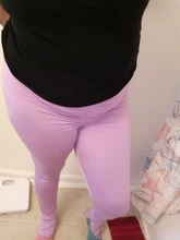 BOOFEENAA-Leggings con aberturas para mujer, pantalones pitillo de chándal, color gris, informales, sexys, para verano, C85-BZ21