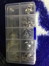 Retaining Ring Clip Washer Metalworking 304-Stainless-Steel Fastener Assortment-Kit Shaft