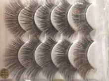 Pestañas postizas hechas a mano 3D, pelo suave de visón, extensión de pestañas postizas, maquillaje largo Natural, 5 pares, suministros de herramientas