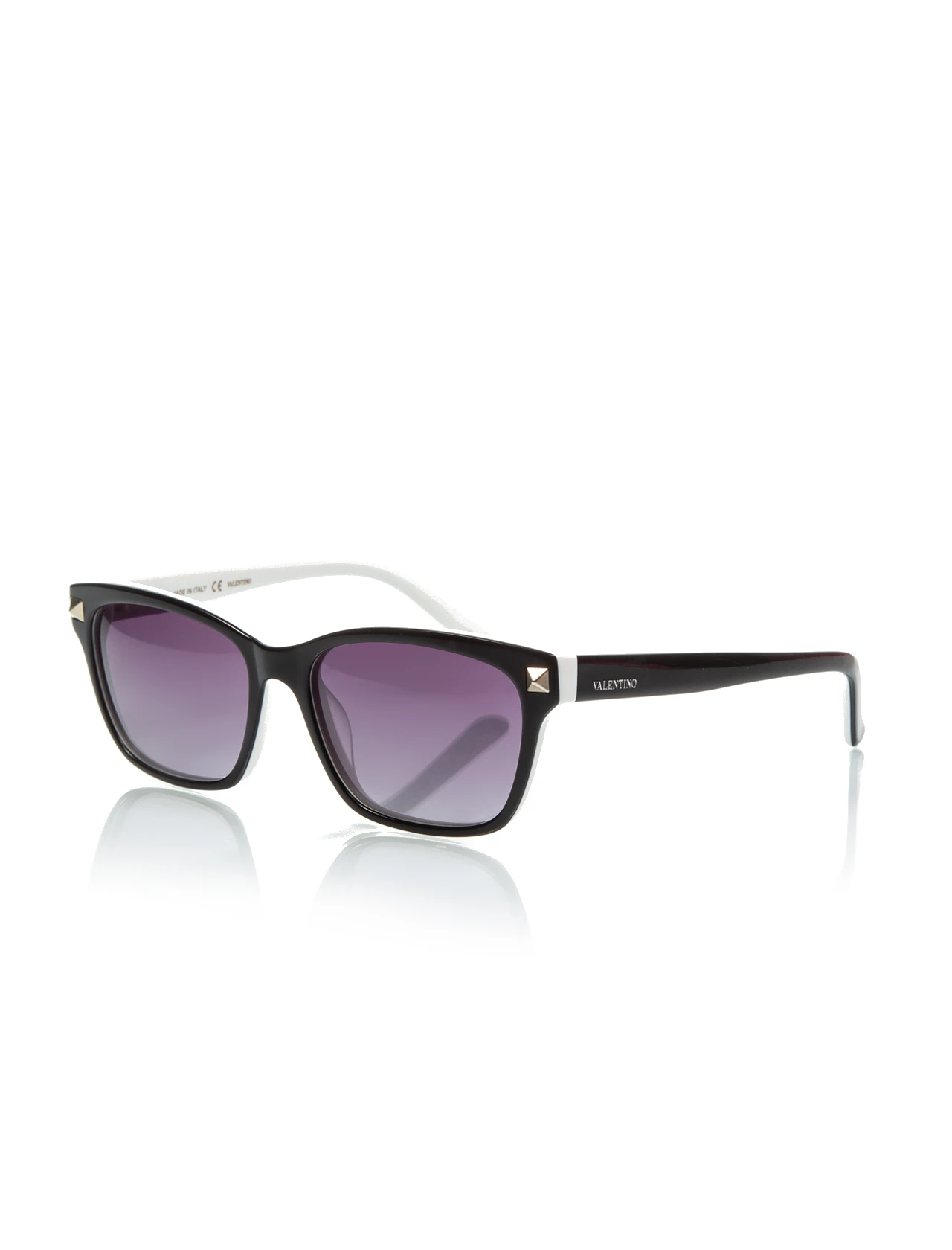 

Women's sunglasses val 2667 015 bone black organic square square 53-16-135 valentino