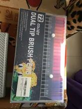 Juego de pinceles de acuarela, 12, 24, 36, 48, 60, 72, 100, 120 colores, rotuladores de acuarela de doble punta, suministros de arte para escuelas