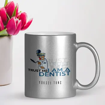 Personalized Professional Dentist Silver Gilt Mug Cup-3
Personalized Professional Dentist Silver Gilt Mug Cup-3