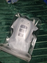 Nueva fibra de carbono del TPU de la llave del coche caso de la cubierta de Shell para Hyundai Tucson Creta Ix25 I10 I20 I30 Verna Mistra Elantra Santa Fe 2015-2018