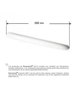 Knob drawer refrigerator Gate Bosch 320mm KGS3721IE02 KGS3775ME KGU36121
Knob drawer refrigerator Gate Bosch 320mm KGS3721IE02 KGS3775ME KGU36121