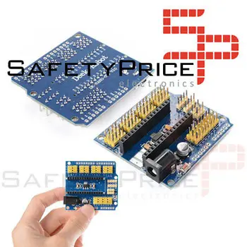 NANO V3.0 ATmega328P I/O EXTENSION BOARD expansion module Prototype Arduino
NANO V3.0 ATmega328P I/O EXTENSION BOARD expansion module Prototype Arduino