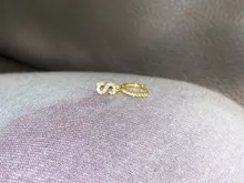 ROXI 1PC 26 letras en inglés de oreja Piercing pendiente de Plata de Ley 925 inicial oído hebilla pendientes de aro para la joyería de las mujeres