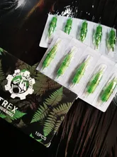 XNET Trex-20 piezas de agujas para Cartucho de tatuaje 1RL 3RL 1RM 5RM, aguja de tatuaje esterilizada DE SEGURIDAD desechable para máquinas de cartucho