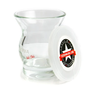 Vessel (Cup) for mate Reserva del Che made of glass for 20g of yerba, 150 ml, tea mate, art. 015 
Vessel (Cup) for mate Reserva del Che made of glass for 20g of yerba, 150 ml, tea mate, art. 015