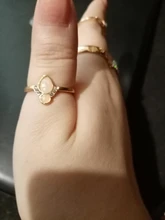 Tocona, 17 unids/set de lujo de cristal claro piedra conjuntos de anillos de boda para hombres y mujeres de la gota de agua flores el sol Geoemtric de joyería 8920